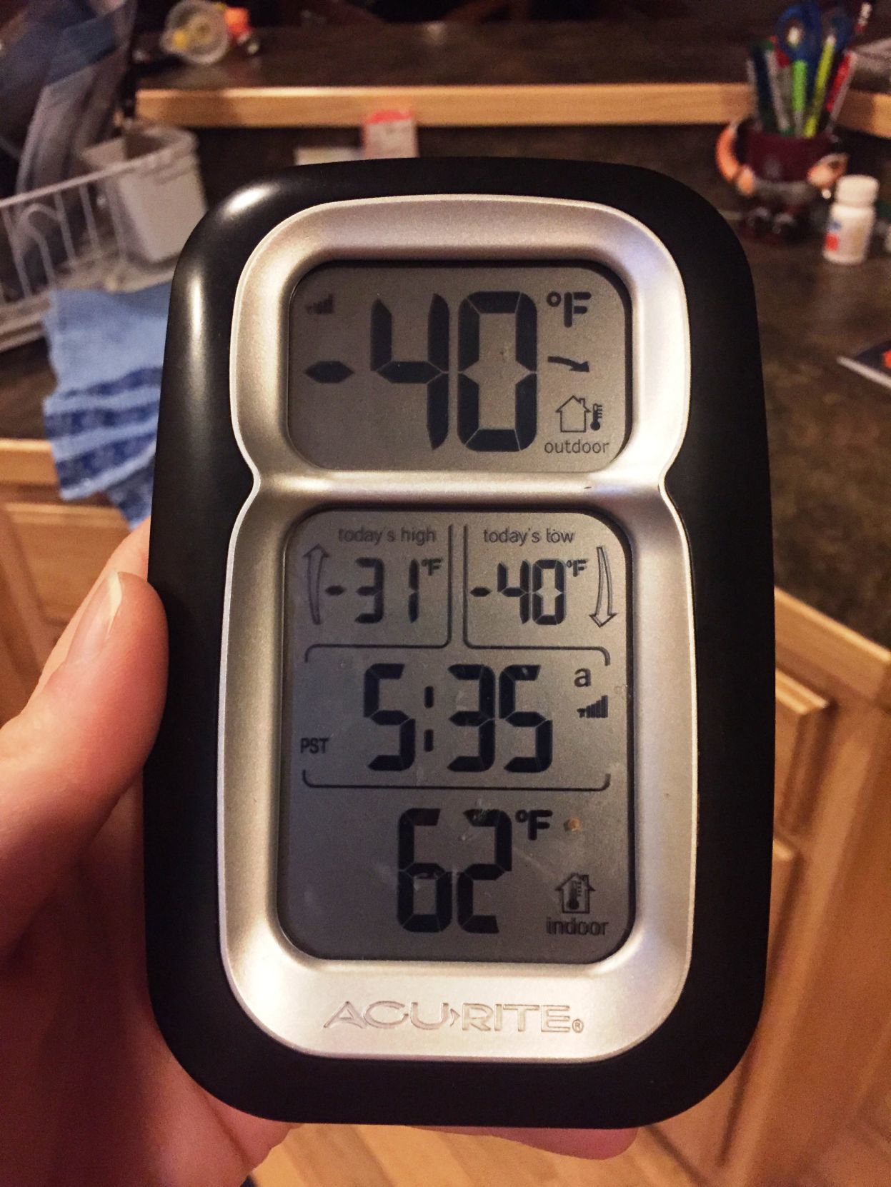 -40 thermometer in Helena